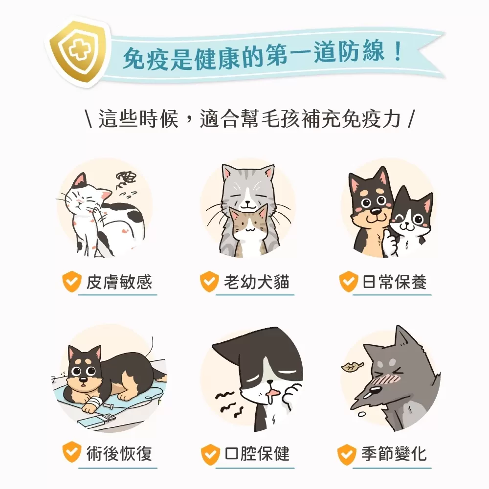 汪喵星球  免疫保健純肉泥 盒裝20包 6G/包 貓狗 保健品 肉泥商品介紹-1-7