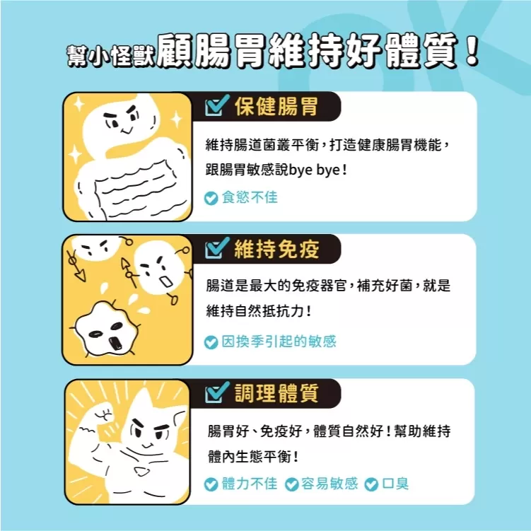 【怪獸部落LitoMon】OK！益生菌 盒裝 (1.5g，30包) 腸胃保健 寵物益生菌商品介紹-1-3