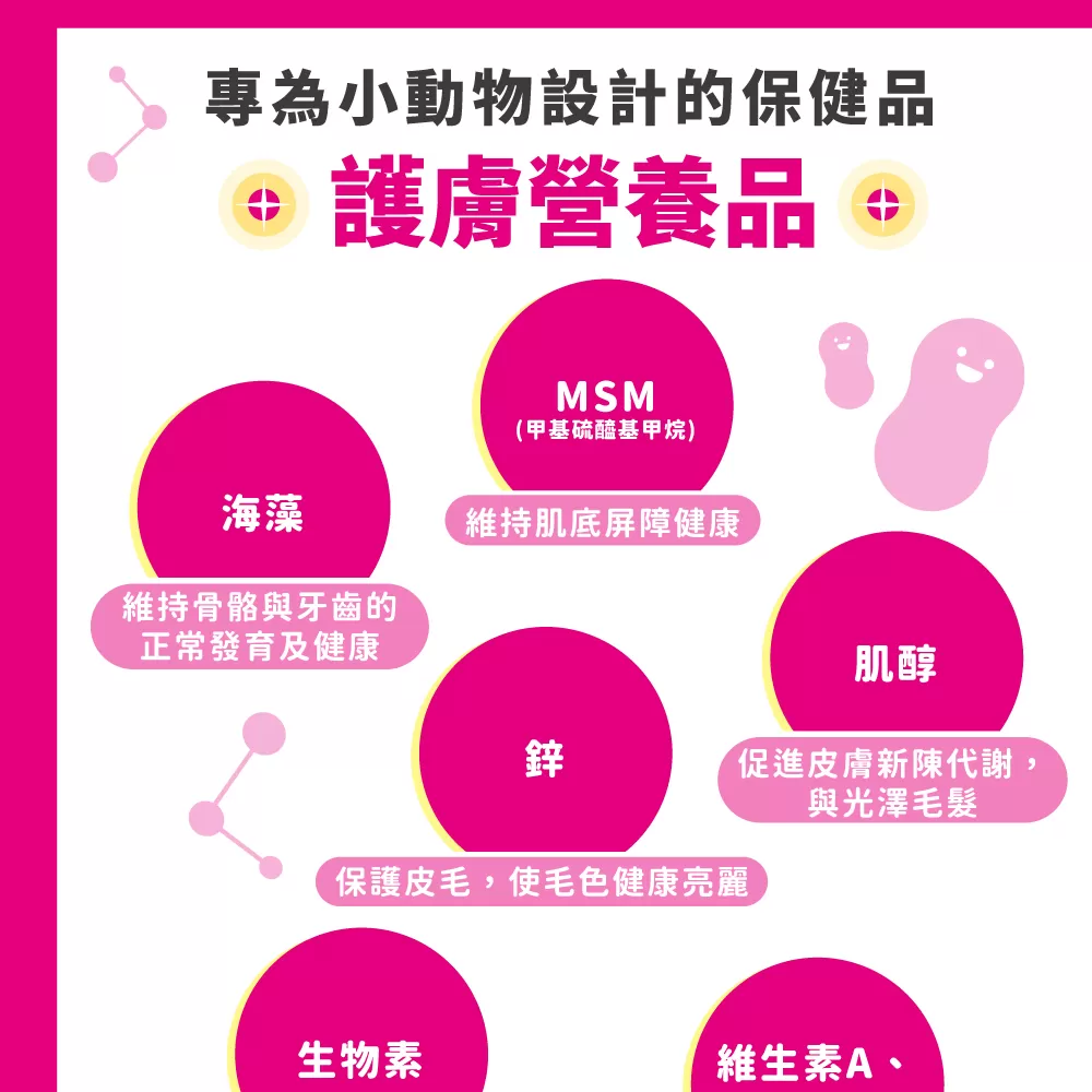 信元 美毛寶 鼠貂兔用 柔軟亮麗強健毛髮營養配方 60g 哈密瓜風味商品介紹-1-2